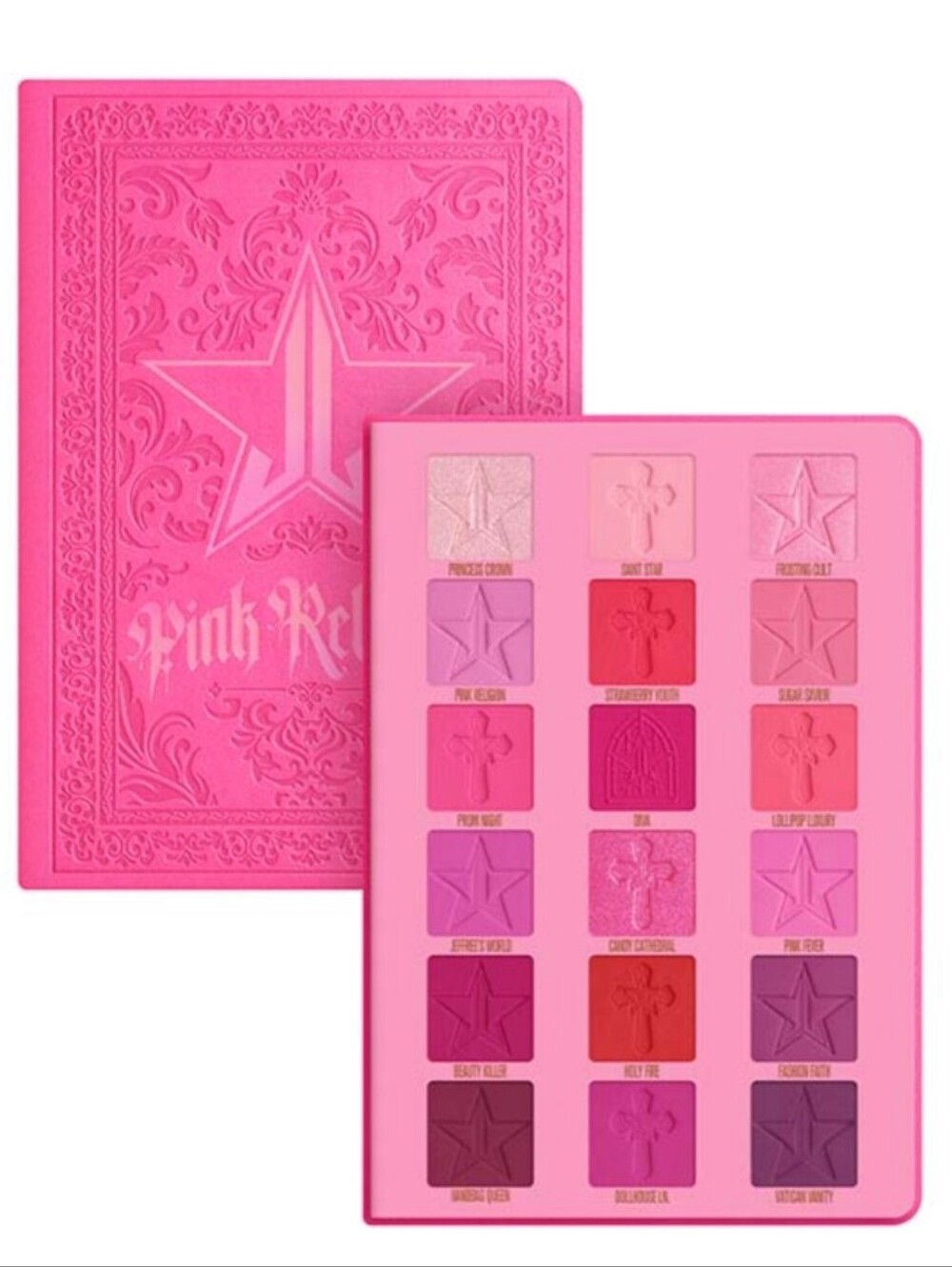 Jeffree Star Pink Religion Eyeshadow Palette